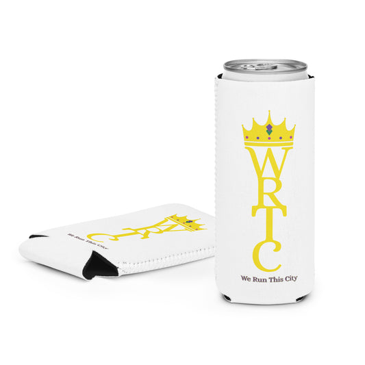 WeRunThisCity Tall Can Cooler