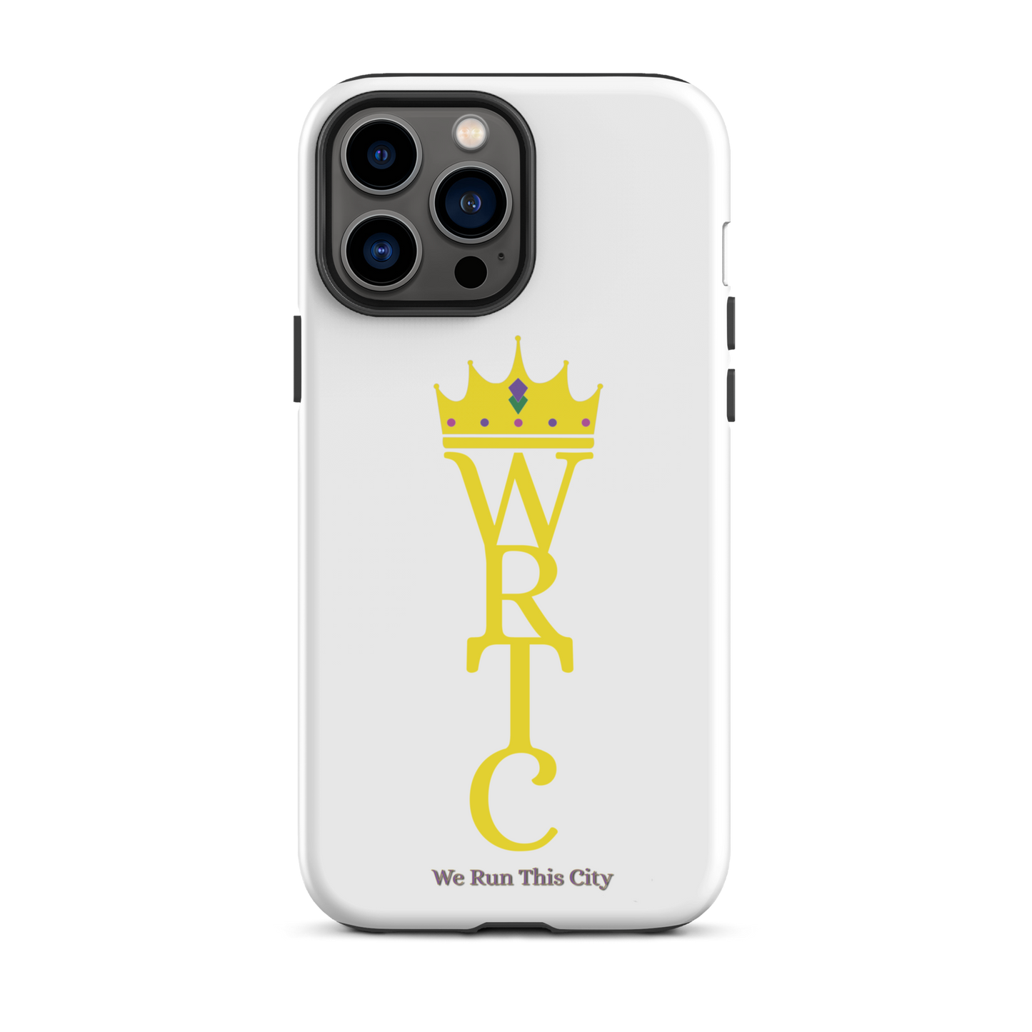 WeRunThisCity X iPhone Case